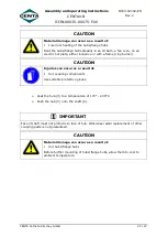 Preview for 25 page of Centa Centax-N Assembly And Operating Instructions Manual