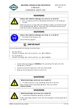 Preview for 27 page of Centa Centax-N Assembly And Operating Instructions Manual