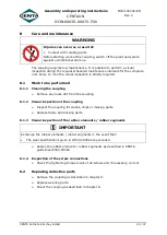 Preview for 40 page of Centa Centax-N Assembly And Operating Instructions Manual