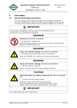 Preview for 41 page of Centa Centax-N Assembly And Operating Instructions Manual