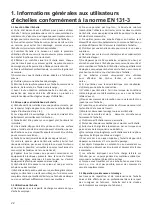 Предварительный просмотр 22 страницы Centaure BAMBOO Operating Instructions And User Manual