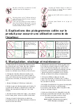 Предварительный просмотр 27 страницы Centaure BAMBOO Operating Instructions And User Manual