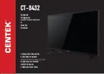 Centek CT-8432 Instruction Manual preview