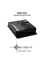 CENTENT CN0121A Manual preview