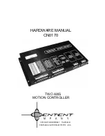 Preview for 1 page of CENTENT CN0170 Hardware Manual