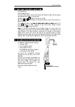 Предварительный просмотр 11 страницы Center 390 Instruction Manual