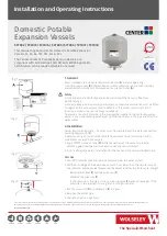 Center 597802 Installation And Operating Instructions предпросмотр