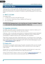 Preview for 4 page of CentoLight Mood 1818WP User Manual