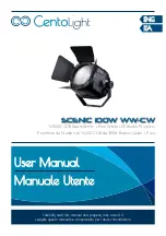 Предварительный просмотр 1 страницы CentoLight SCENIC 100W WW-CW User Manual