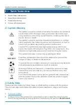 Preview for 5 page of CentoLight ZEPHIRO FOG 3000 User Manual