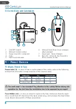 Предварительный просмотр 8 страницы CentoLight ZEPHIRO SNOW 600 User Manual