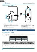 Предварительный просмотр 18 страницы CentoLight ZEPHIRO SNOW 600 User Manual