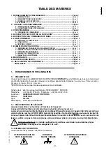 Предварительный просмотр 3 страницы Centrad GF 266 Instruction Manual