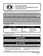 Central Boiler ECL 1400 Installation Instructions preview