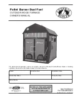 Central Boiler Pallet Burner Dual Fuel Owner'S Manual preview