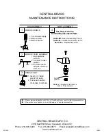 Preview for 5 page of Central Brass 0072 A Q Series Quick Start Manual