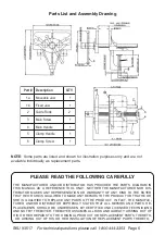 Preview for 6 page of Central Forge 93517 Assembly And Operating Instructions Manual