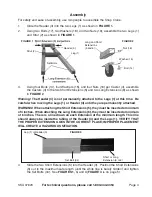 Предварительный просмотр 4 страницы Central Hydraulics 07620 Assembly And Operating Instructions Manual