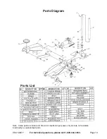 Предварительный просмотр 10 страницы Central Hydraulics 54877 Assembly And Operating Instructions Manual