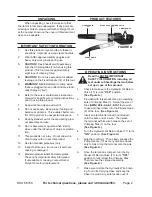 Предварительный просмотр 2 страницы Central Hydraulics 66150 Instructions And Precautions