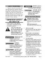 Preview for 2 page of Central Hydraulics 66657 Set Up And Operating Instructions Manual