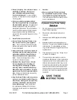 Preview for 3 page of Central Hydraulics 66657 Set Up And Operating Instructions Manual