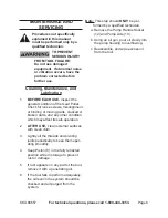 Preview for 6 page of Central Hydraulics 66657 Set Up And Operating Instructions Manual