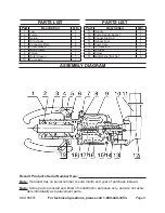 Preview for 8 page of Central Hydraulics 66657 Set Up And Operating Instructions Manual