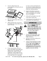 Предварительный просмотр 5 страницы Central Hydraulics 91764 Set Up And Operating Instructions Manual