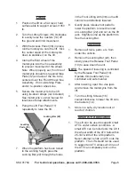 Предварительный просмотр 6 страницы Central Hydraulics 91764 Set Up And Operating Instructions Manual