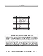 Preview for 10 page of Central Hydraulics 92038 Assembly And Operating Instructions Manual