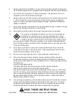 Preview for 6 page of Central Hydraulics 96907 Set Up And Operating Instructions Manual