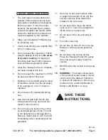 Preview for 5 page of Central Hydraulics 98178 Set Up And Operating Instructions Manual