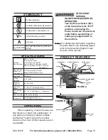 Предварительный просмотр 10 страницы Central Machinery Industrial 97816 Set Up And Operating Instructions Manual