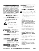 Preview for 3 page of Central Machinery 32206 Set Up And Operating Instructions Manual