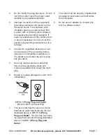 Preview for 7 page of Central Machinery 32206 Set Up And Operating Instructions Manual