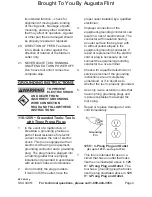 Preview for 4 page of Central Machinery 34951 Set Up And Operating Instructions Manual