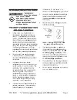 Preview for 4 page of Central Machinery 35098 Operating Instructions Manual