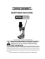 Предварительный просмотр 1 страницы Central Machinery 35570 Assembly And Operating Instructions Manual