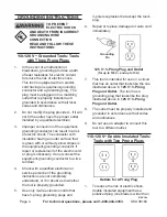 Preview for 4 page of Central Machinery 38160 Assembly And Operating Instructions Manual