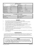 Preview for 2 page of Central Machinery 42827 Assembly & Operating Instructions