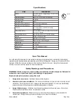 Preview for 2 page of Central Machinery 44846 Assembly And Operating Instructions Manual