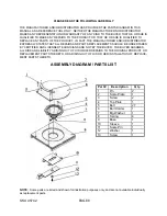 Предварительный просмотр 8 страницы Central Machinery 45742 Operating Information Manual