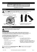 Preview for 3 page of Central Machinery 57880 Owner'S Manual & Safety Instructions