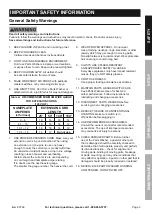 Preview for 3 page of Central Machinery 60769 Owner'S Manual & Safety Instructions