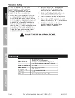 Preview for 6 page of Central Machinery 63469 Owner'S Manual & Safety Instructions