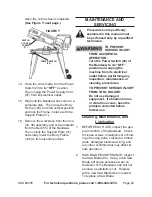 Preview for 20 page of Central Machinery 66435 Set Up And Operating Instructions Manual