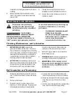 Preview for 11 page of Central Machinery 67536 Owner'S Manual & Safety Instructions