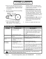 Preview for 12 page of Central Machinery 67536 Owner'S Manual & Safety Instructions