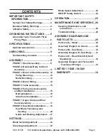 Preview for 2 page of Central Machinery 67595 Set Up And Operating Instructions Manual